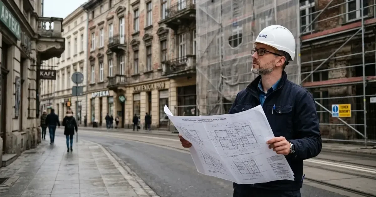 Zmiana pozwolenia na budowę budynku wielorodzinnego: Białystok, obszar Śródmieście