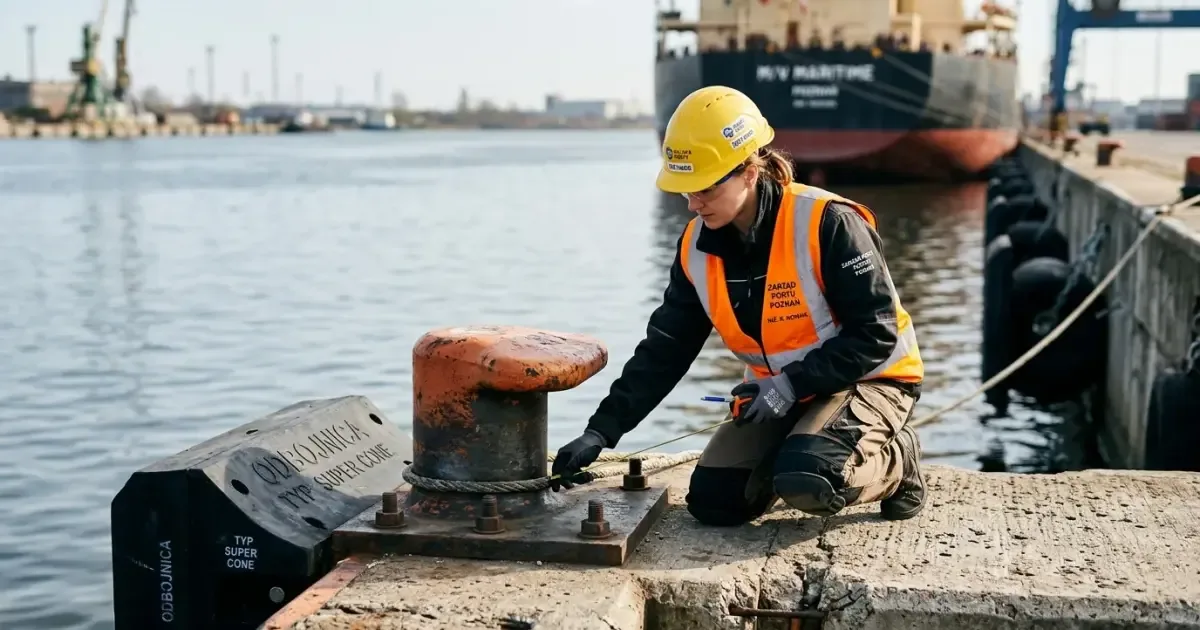 Zarząd Morskiego Portu Gdynia przebudowuje infrastrukturę dostępu dla statków w Basenie V