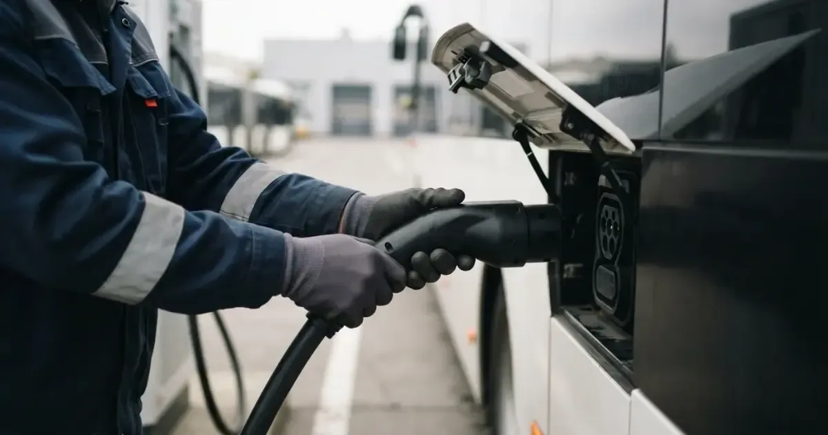 Miejskie Zakłady Autobusowe z nowym systemem ładowania na Woronicza