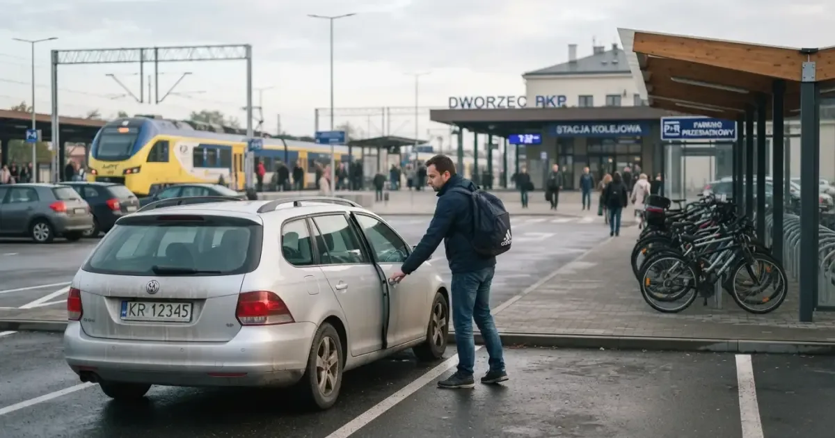 Gmina Wieliczka: Przetarg na wielopoziomowy parking P&R przy stacji Wieliczka Park