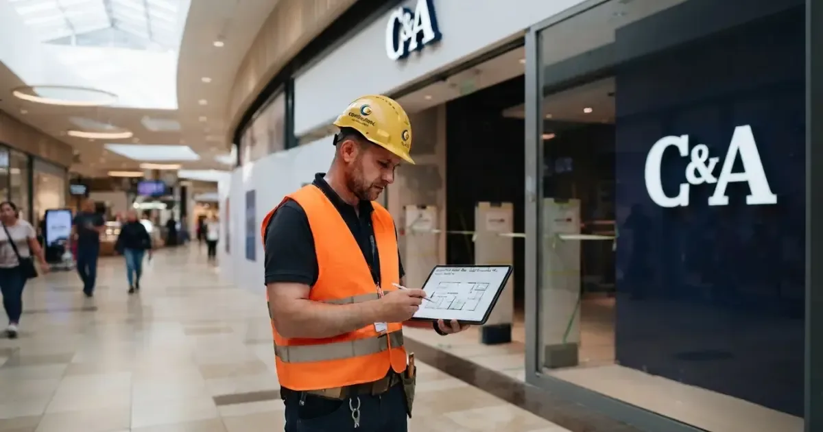 Pozwolenie na przebudowę i podział sklepu C&A w centrum Gemini Park Bielsko-Biała