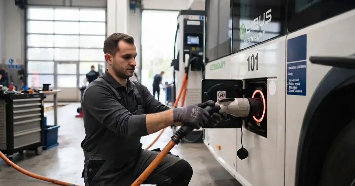 Zaplecze garażowo-warsztatowe dla autobusów powstanie w gminie Miechów w ramach niskoemisyjnego projektu