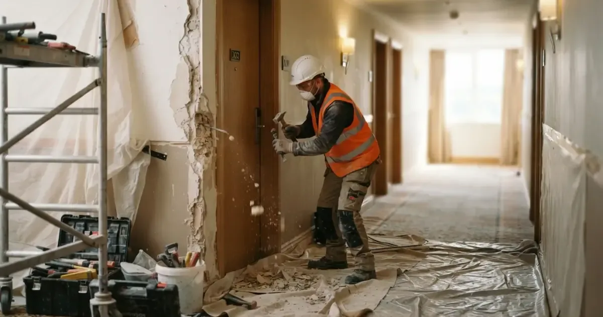 Pozwolenie na przebudowę hotelu Włókniarz w Pabianicach. MOSiR z decyzją Starosty Powiatu Pabianice