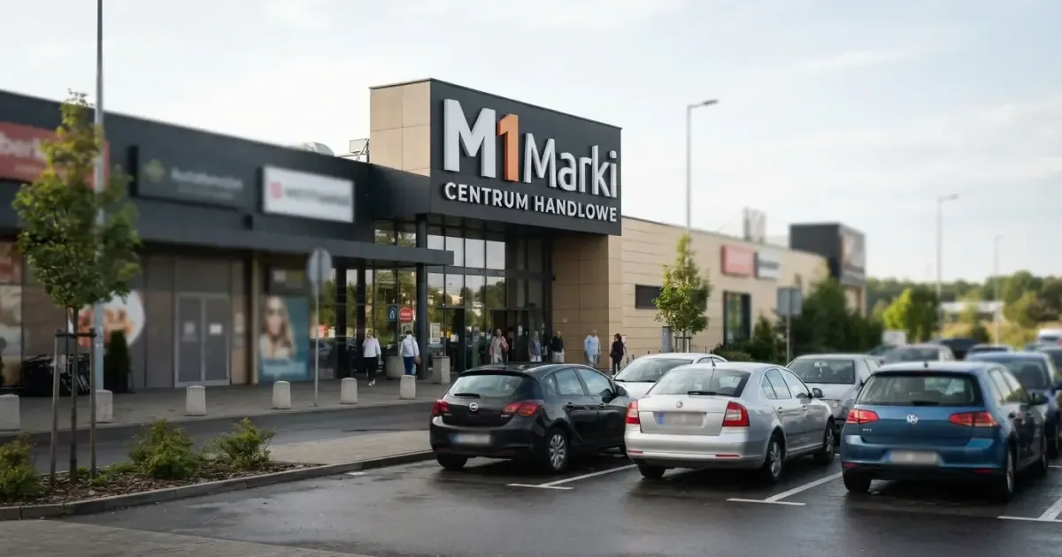 Centrum Handlowe M1 w Markach z pozwoleniem na przebudowę: decyzja dla obiektu o kubaturze 359 402 m3