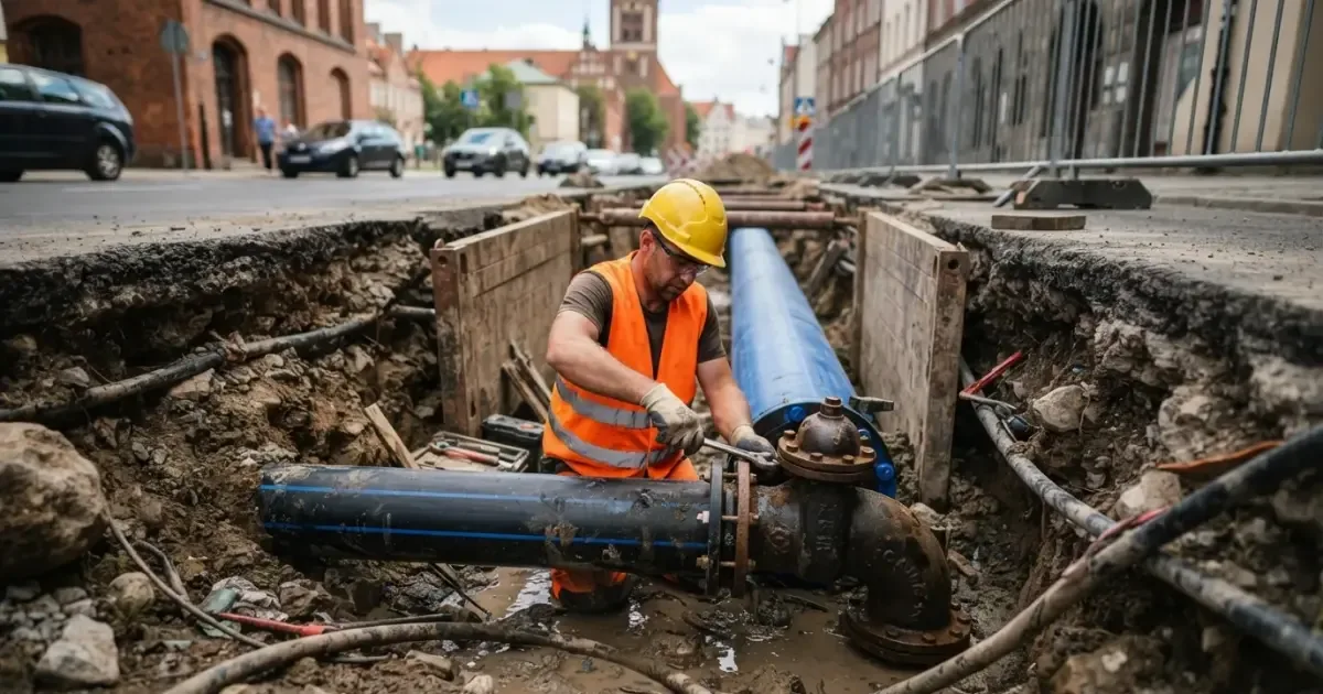 Toruńskie Wodociągi rozbudują i zmodernizują sieć wodociągową w Toruniu