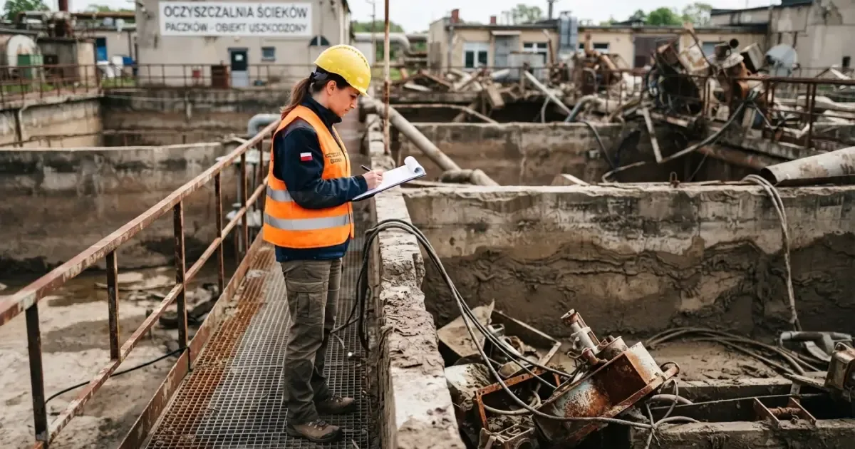 Gmina Paczków ogłasza przetarg na odbudowę oczyszczalni ścieków: kluczowa inwestycja po powodzi