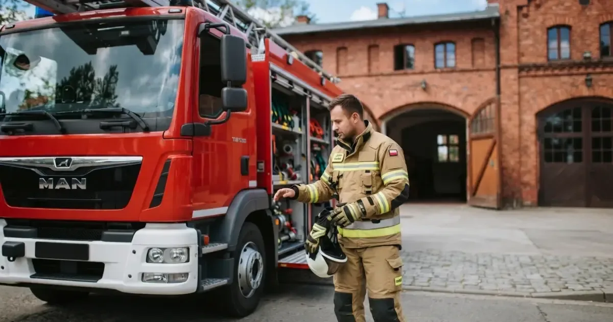 Komenda Powiatowa Straży Pożarnej w Braniewie z pozwoleniem na budowę nowej strażnicy