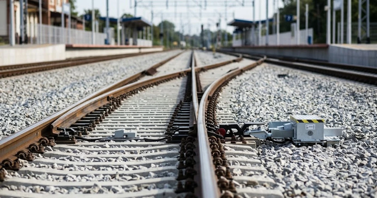 PKP PLK: Zabudowa dodatkowych rozjazdów na stacji Bednary zakończona – wyższa przepustowość na lk 15