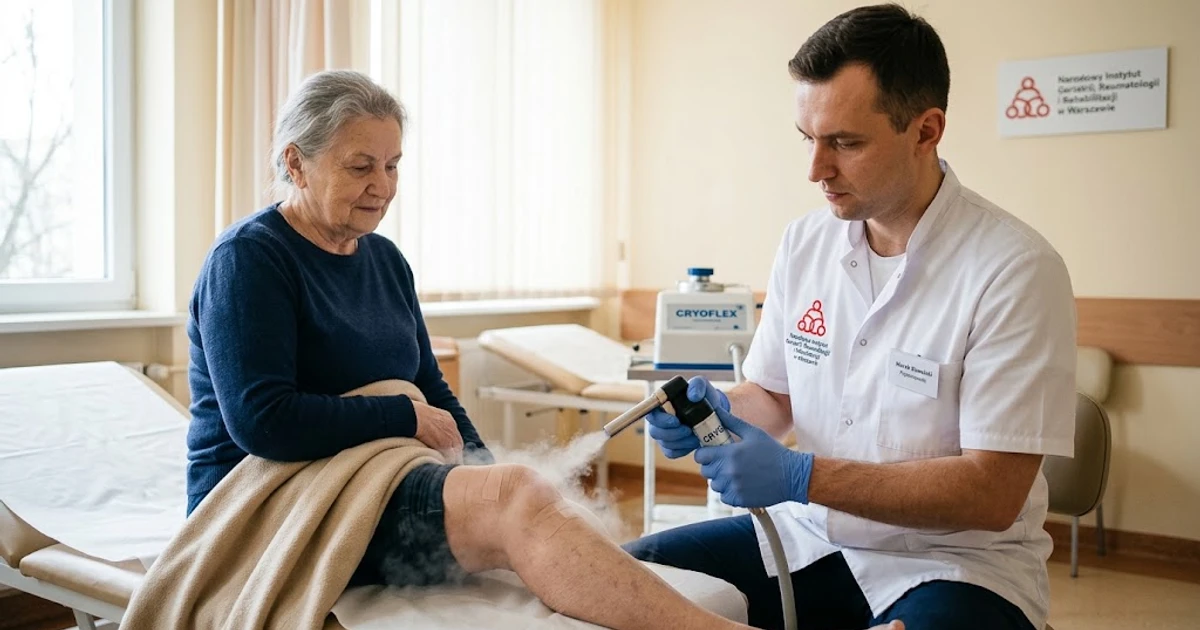Narodowy Instytut Geriatrii, Reumatologii i Rehabilitacji przebuduje pomieszczenia na nową pracownię krioterapii
