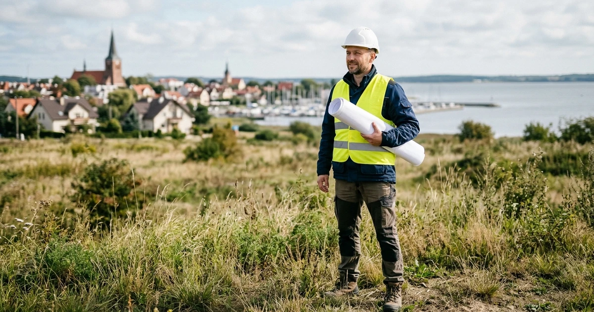 Budynki usługowo-handlowe w Pucku z pozwoleniem na budowę. Starosta Powiatu Puck zatwierdził projekt AE Invest S.J.
