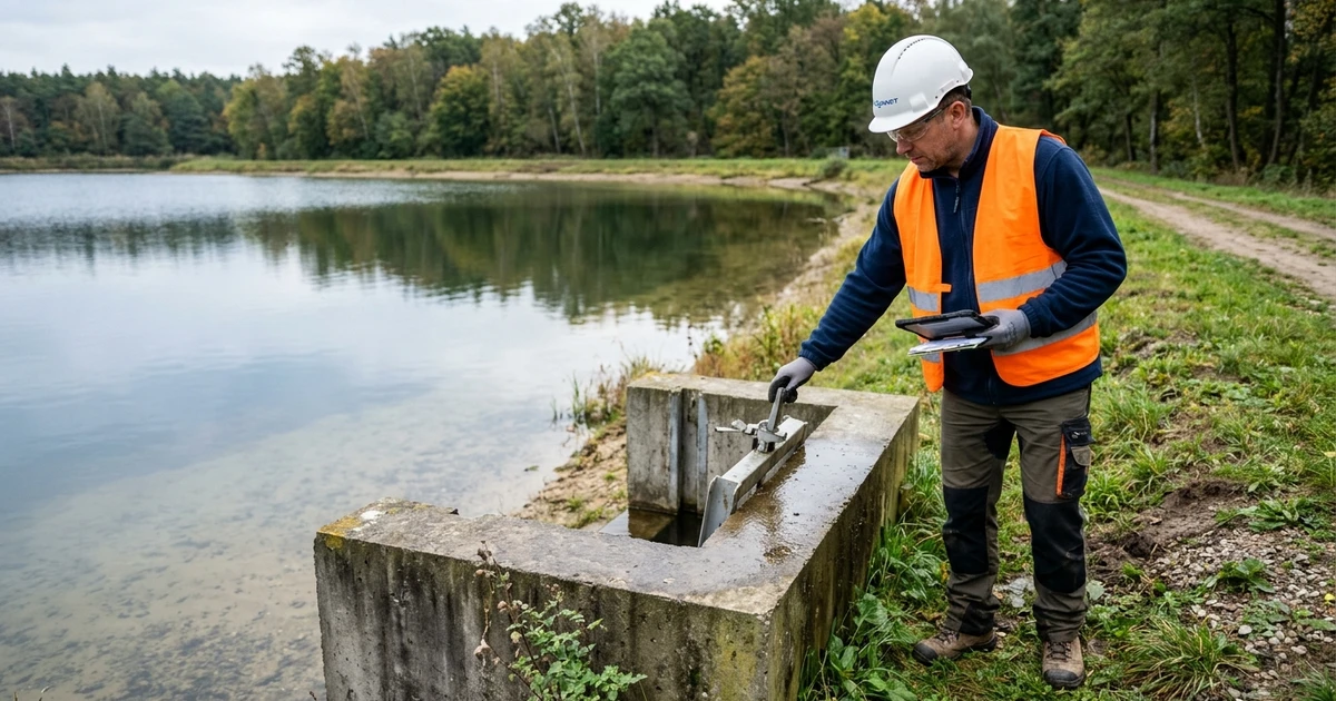 Ujęcie Dębina: odbudowa i modernizacja stawów infiltracyjnych – etap II