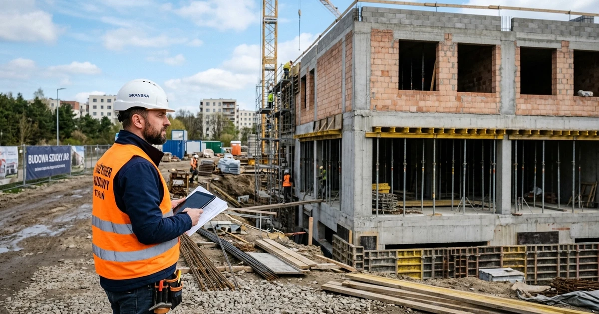 Szkoła Podstawowa na osiedlu JAR w Toruniu z pozwoleniem na budowę: 59 tys. m³ kubatury