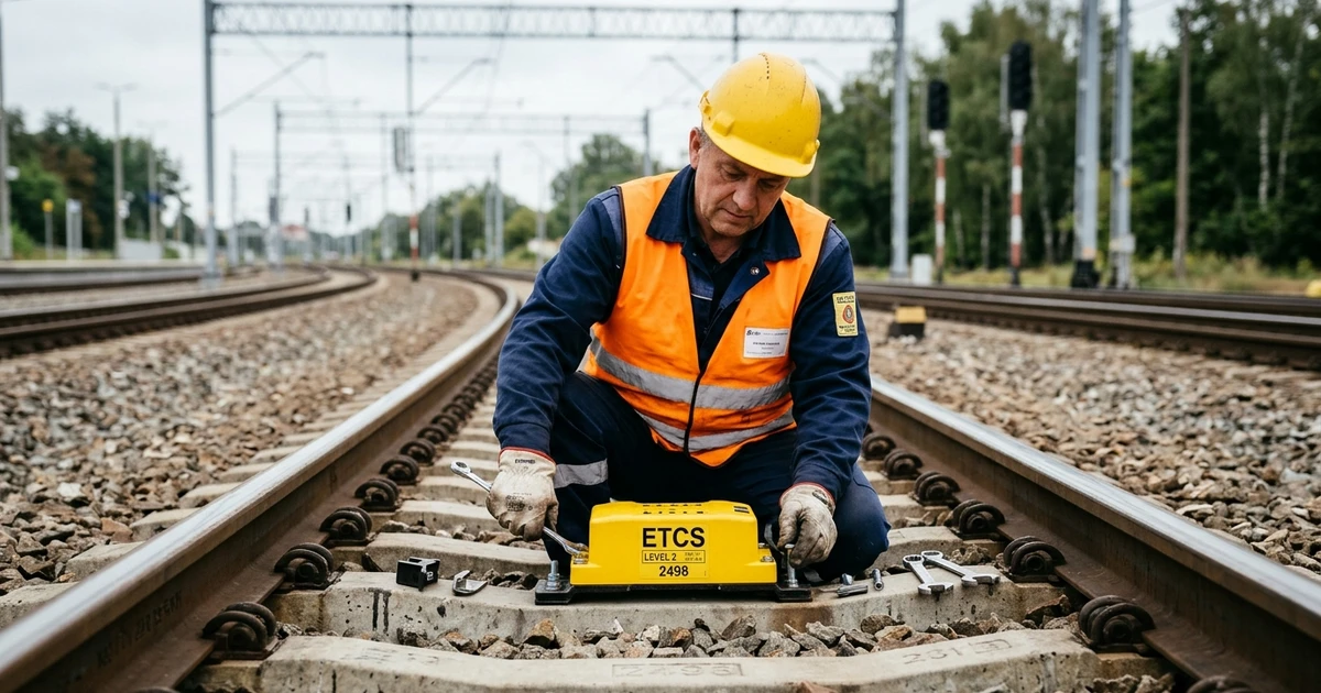 PKP Polskie Linie Kolejowe zainstalują system ERTMS/ETCS na odcinku Sosnowiec Jęzor – Kraków Główny